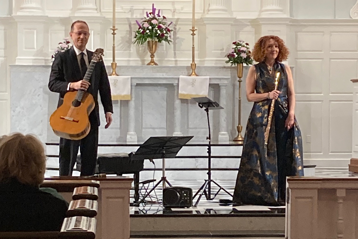 The Cavatina Duo. Photo by George Yeh. The Cavatina Duo. Photo by George Yeh.